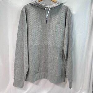 NWT - B.DRADDY Andy Quilted Pullover Hoodie – Men’s Gray Heather, Size XL
